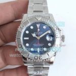 JF Factory Rolex Yacht Master 37 Blue Dial Stainless Steel Swiss Replica Watch
